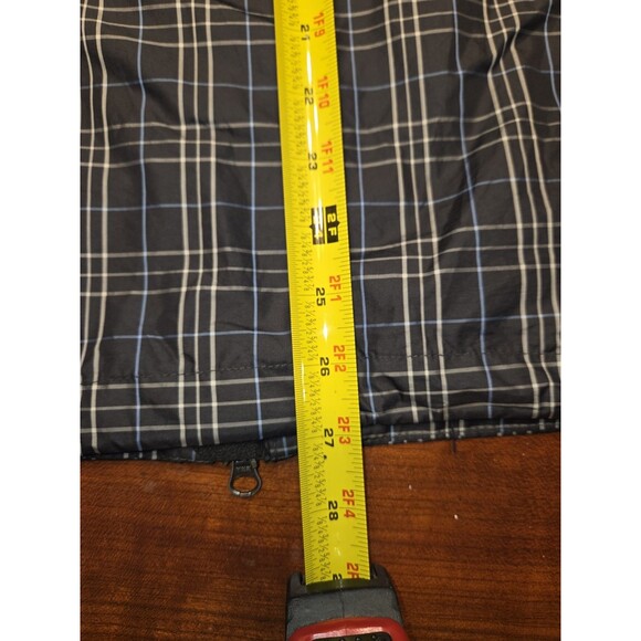 Zero Restriction Men’s Golf Jacket Full Zip Black Plaid Polyester Size Medium - Picture 12 of 12